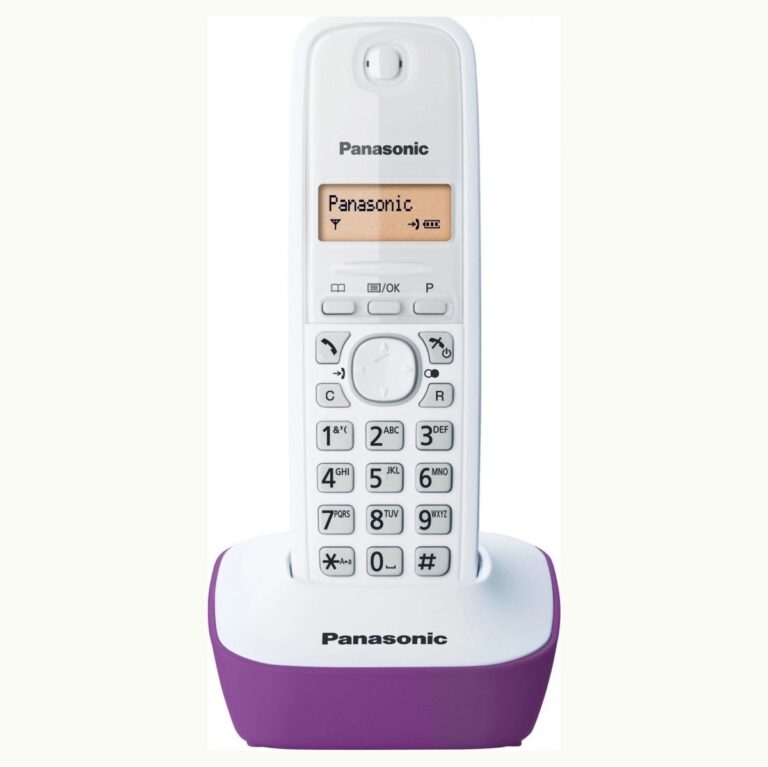 Dect/Gap Panasonic KX-TG1611GRF White-Purple - Image 3