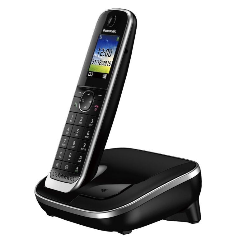 Panasonic KX-TGJ310GRB Cordless Digital Telephone Black with Colourful Display with Power Back-Up Operation and Baby Monitor - Image 2