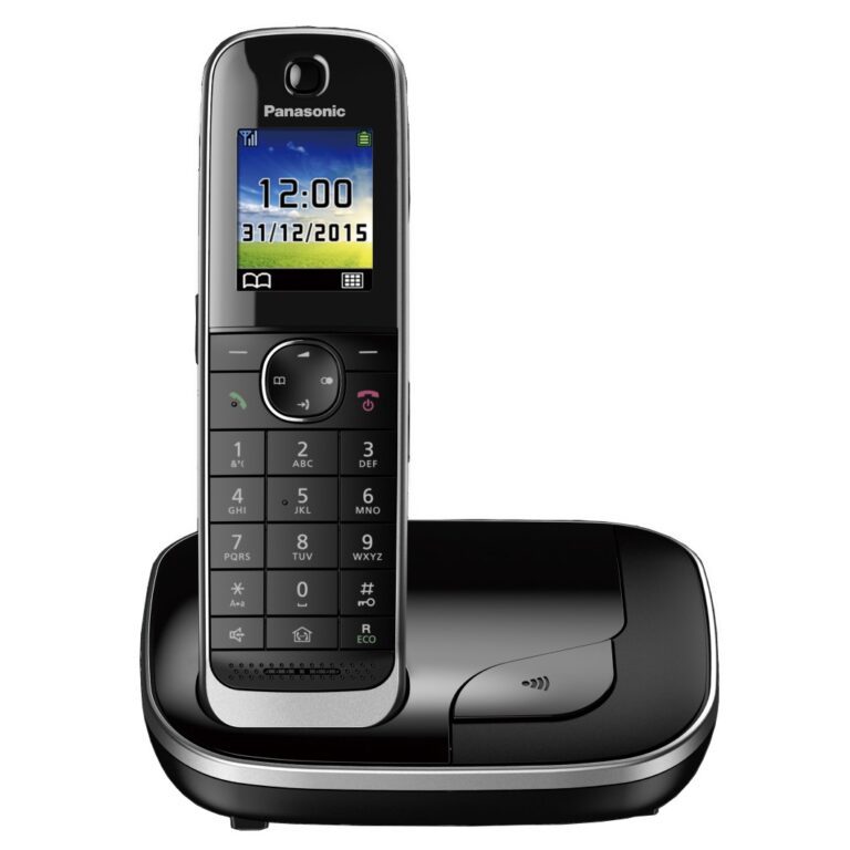 Panasonic KX-TGJ310GRB Cordless Digital Telephone Black with Colourful Display with Power Back-Up Operation and Baby Monitor - Image 3