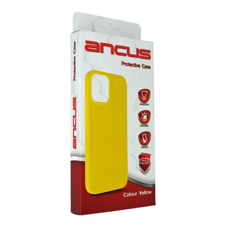 Case TPU Ancus for Realme C11 (2021) Yellow - Image 2