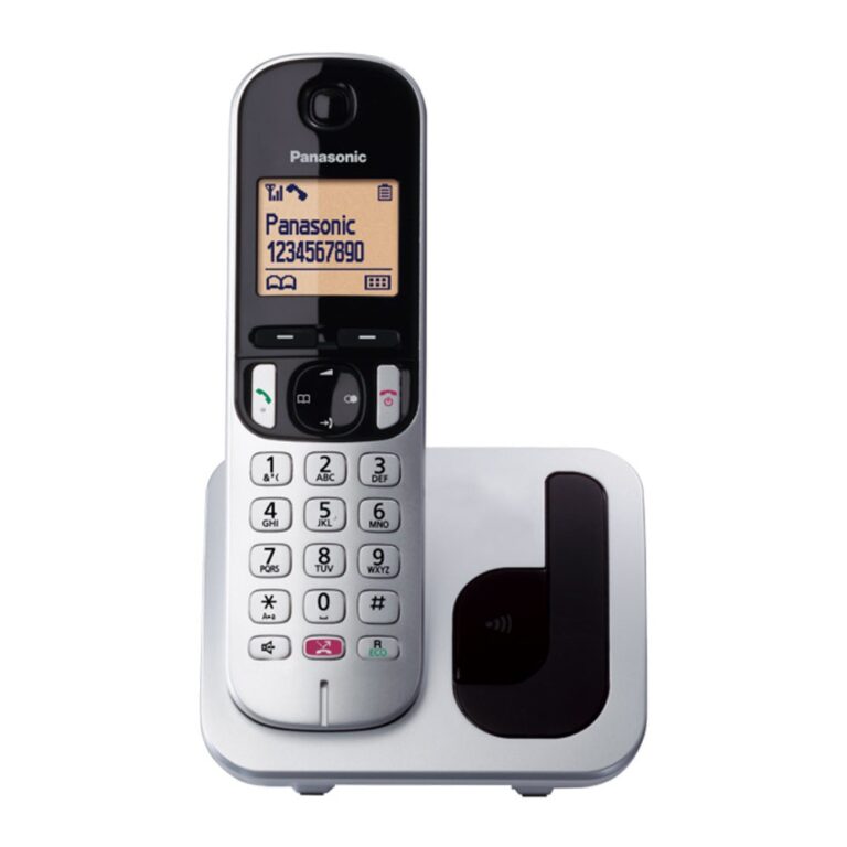 Dect/Gap Panasonic KX-TGC250GRS  with Block Button and Speaker Phone Silver - Image 2