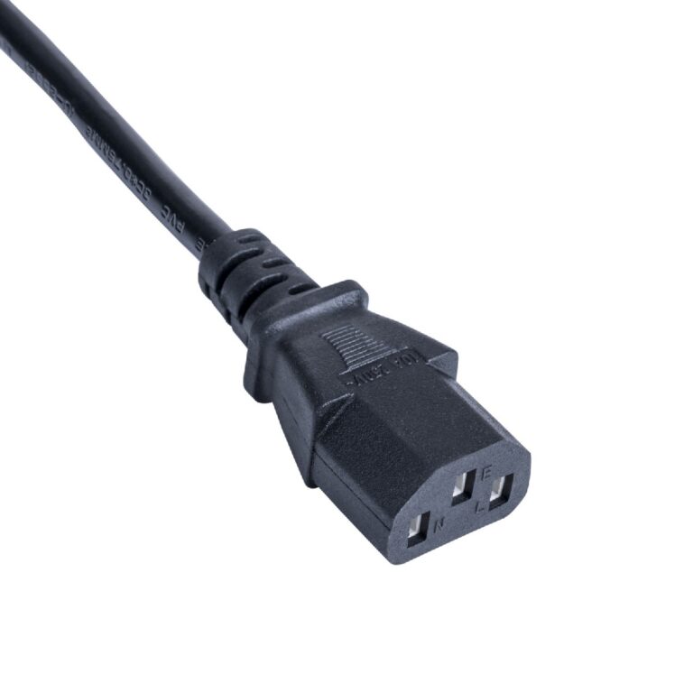 Power Cable Akyga AK-AG-01A British CCA BS 1363 (Typ G) / IEC C13 UK Black 1.5m - Image 3