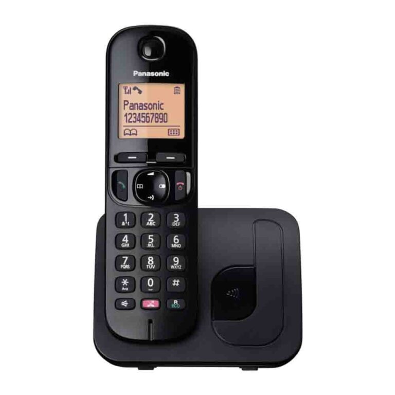 Dect/Gap Panasonic KX-TGC250GRB with Block Button and Speaker Phone Black - Image 2