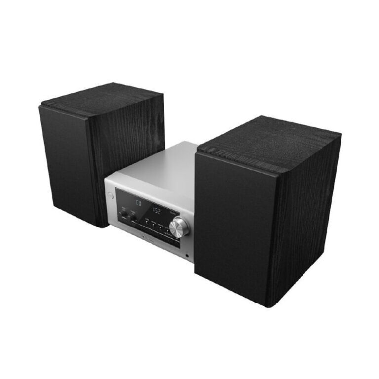 HiFi Micro System Panasonic SC-PM700 80W with CD USB FM and Bluetooth Silver - Image 3