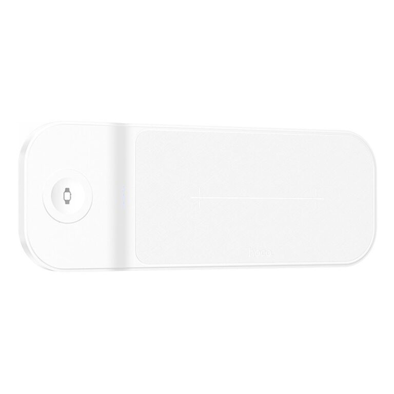 Wireless Charger Pad CQ5 Step 3-in-1 22.5W 3A with Ability for Charging Three QI Compliant Devices Slim White - Image 3