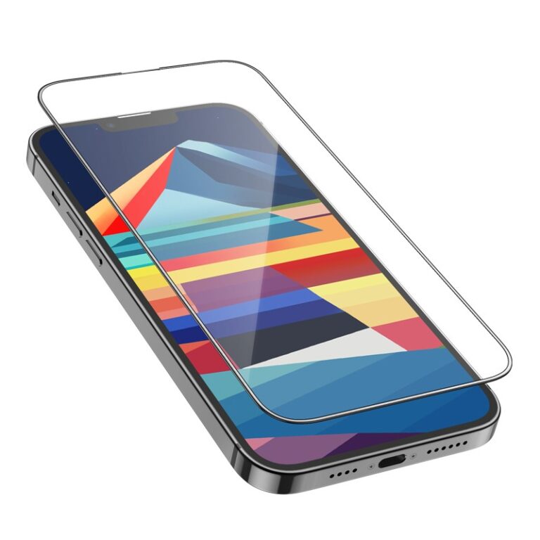 Tempered Glass Hoco G12 Full Screen HD 5D Large Arc  for Apple  iPhone 15 Plus 25pcs - Image 4