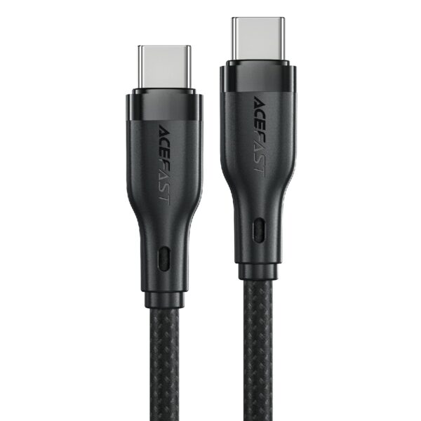 Data Cable Acefast C8-03 USB-C to USB-C 60W 1.2m Black Braided