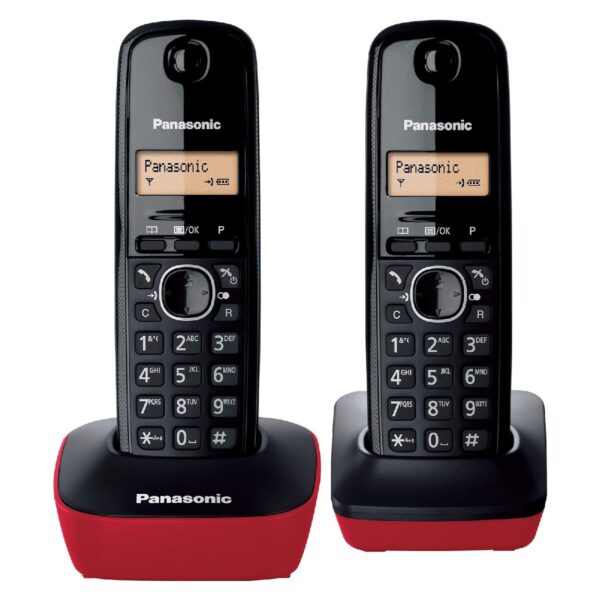 Dect/Gap Panasonic KXTG1612 Black - Red EU - Image 2