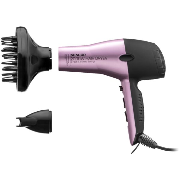 Hair Dryer 2000W Sencor SHD 6700VT Purple - Image 3