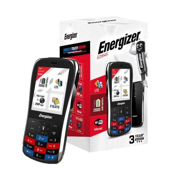 Energizer E284S 64MB/128GB Dual Sim 4G 2.8" Black - Image 2