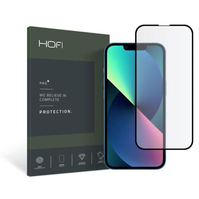 Tempered Glass Full Face Hofi Pro+ Apple iPhone 13 Pro Max Μαύρο (1 τεμ.) - Image 1