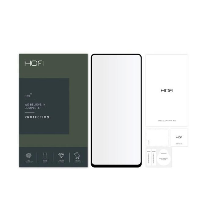 Tempered Glass Full Face Hofi Pro+ Samsung M536B Galaxy M53 5G Μαύρο (1 τεμ.) - Image 2