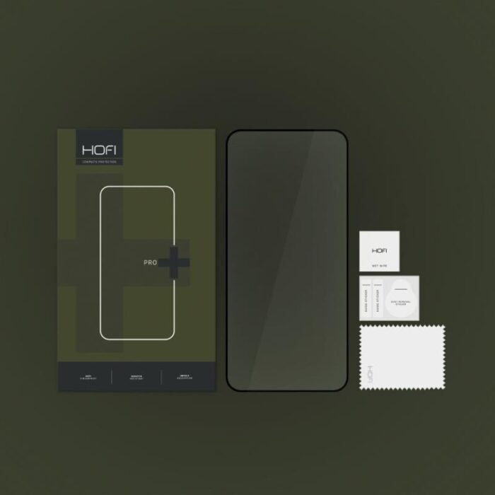 Tempered Glass Full Face Hofi Pro+ Samsung S911B Galaxy S23 5G Μαύρο (1 τεμ.) - Image 3