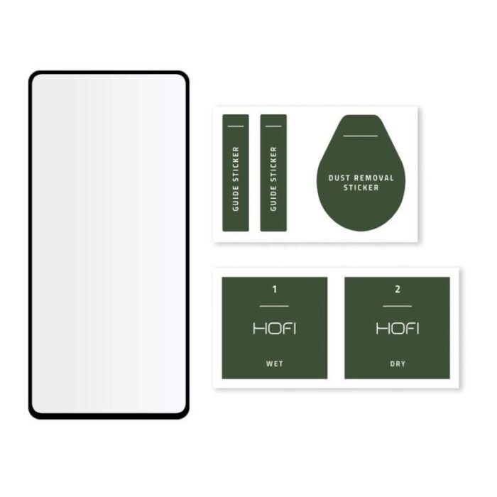 Tempered Glass Full Face Hofi Pro+ Samsung G990B Galaxy S21 FE 5G Μαύρο (1 τεμ.) - Image 2