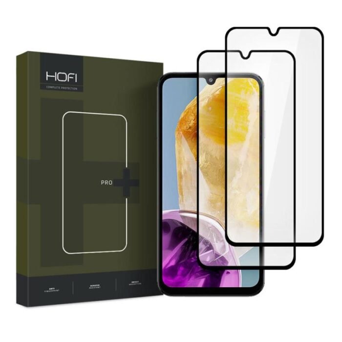 Tempered Glass Full Face Hofi Pro+ Samsung M156B Galaxy M15 5G Μαύρο (2 τεμ.) - Image 1