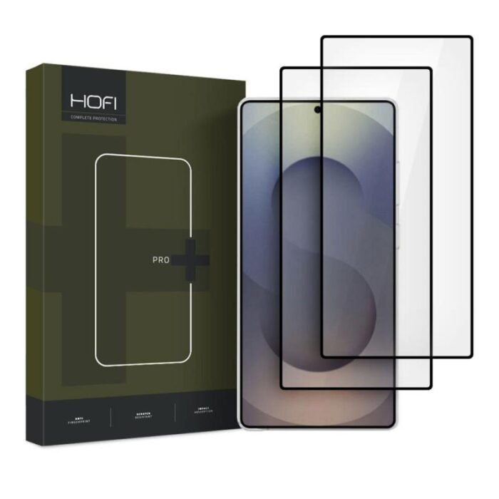 Tempered Glass Full Face Hofi Pro+ Samsung Galaxy S25 Ultra 5G Μαύρο (2 τεμ.) - Image 1