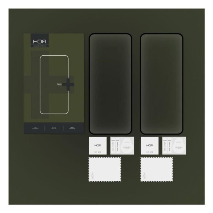 Tempered Glass Full Face Hofi Pro+ Samsung Galaxy M35 5G Μαύρο (2 τεμ.) - Image 2