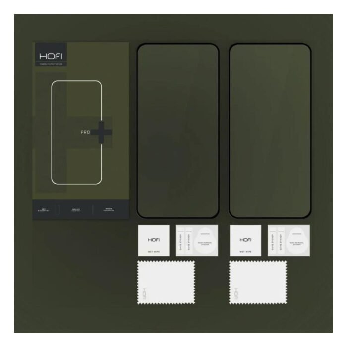 Tempered Glass Full Face Hofi Pro+ Samsung S721B Galaxy S24 FE 5G Μαύρο (2 τεμ.) - Image 2