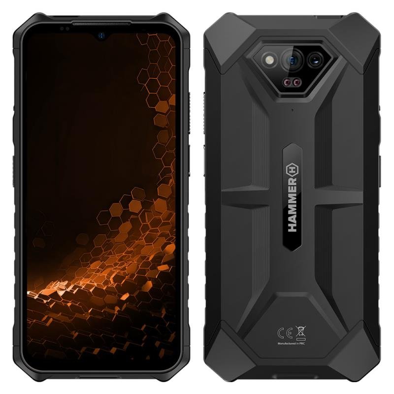 8b514eb669a146ad8c9ff38874026af7_original Κινητό Τηλέφωνο Hammer Iron V (Dual SIM) 64GB 6GB RAM Πορτοκαλί - Image 1