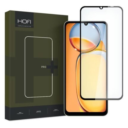 Tempered Glass Full Face Hofi Pro+ Xiaomi Poco C65/ Redmi 13C Μαύρο (1 τεμ.)
