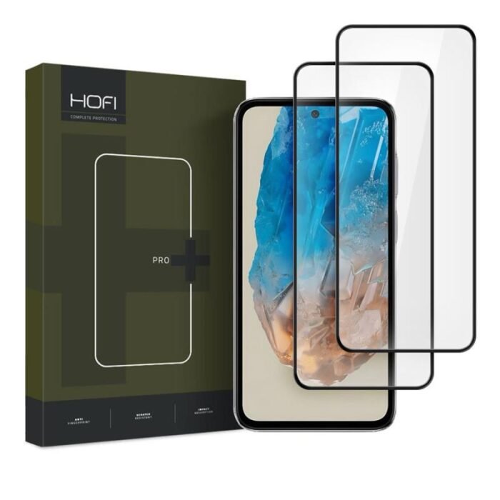 Tempered Glass Full Face Hofi Pro+ Samsung Galaxy M35 5G Μαύρο (2 τεμ.) - Image 1
