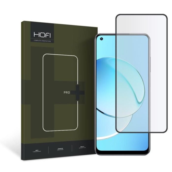 Tempered Glass Full Face Hofi Pro+ Realme 10 Μαύρο (1 τεμ.) - Image 1