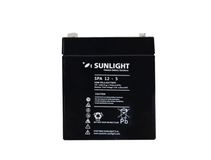 BATTERY VRLA RECHARGABLE 12V-5AH FOR UPS NEW - Image 1