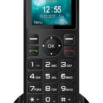 Maxcom MM35D 1.77" με Μεγάλα Πλήκτρα, Ραδιόφωνο (Λειτουργεί χωρίς Handsfree), και Βάση Φόρτισης Μαύρο