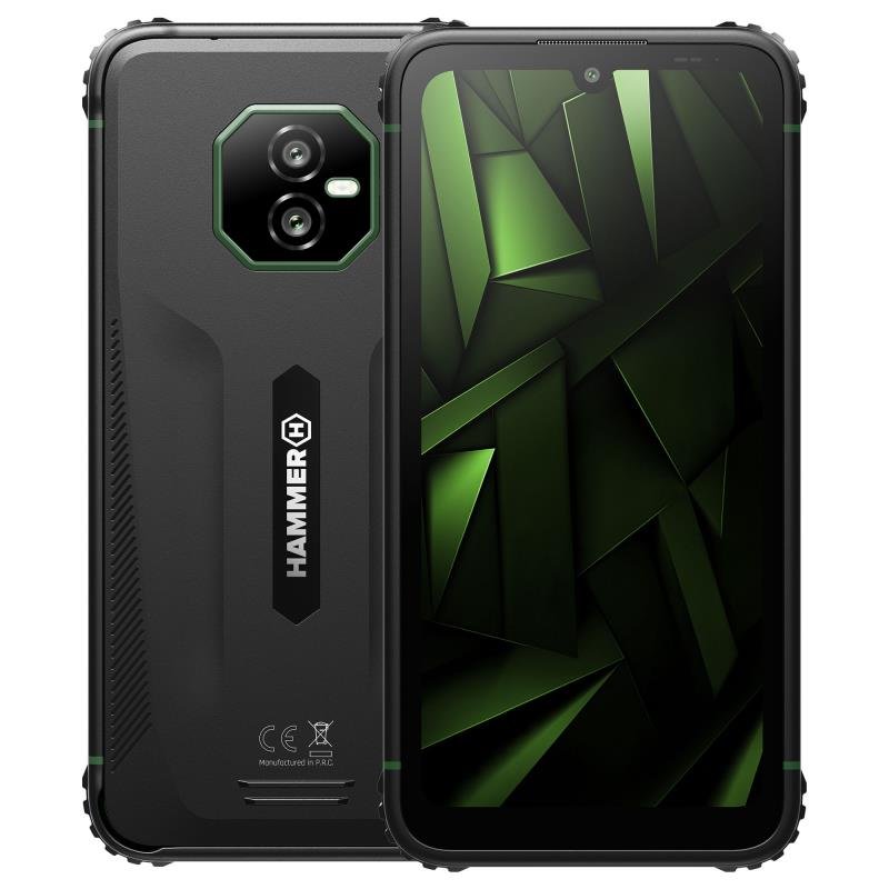 3778119feb354ccfaa5d85dfde7c666a_original Κινητό Τηλέφωνο Hammer Ranger (Dual SIM) 256GB 8GB RAM Μαύρο-Πράσινο - Image 1