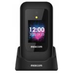 Maxcom MM827 4G VoLTE 2.8" με Κάμερα, Ραδιόφωνο Πλήκτρο Έκτακτης Ανάγκης και Βάση Φόρτισης Μαύρο