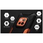 Κινητό Τηλέφωνο Hammer Construction 2 Thermal 5G (Dual SIM) 256GB 8GB RAM Πορτοκαλί - Image 2