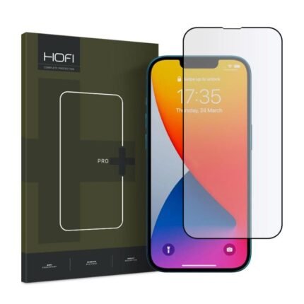 Tempered Glass Full Face Hofi Pro+ Apple iPhone 13/ 13 Pro/ 14/ 16e Μαύρο (1 τεμ.)