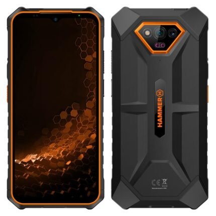Κινητό Τηλέφωνο Hammer Iron V (Dual SIM) 64GB 6GB RAM Μαύρο