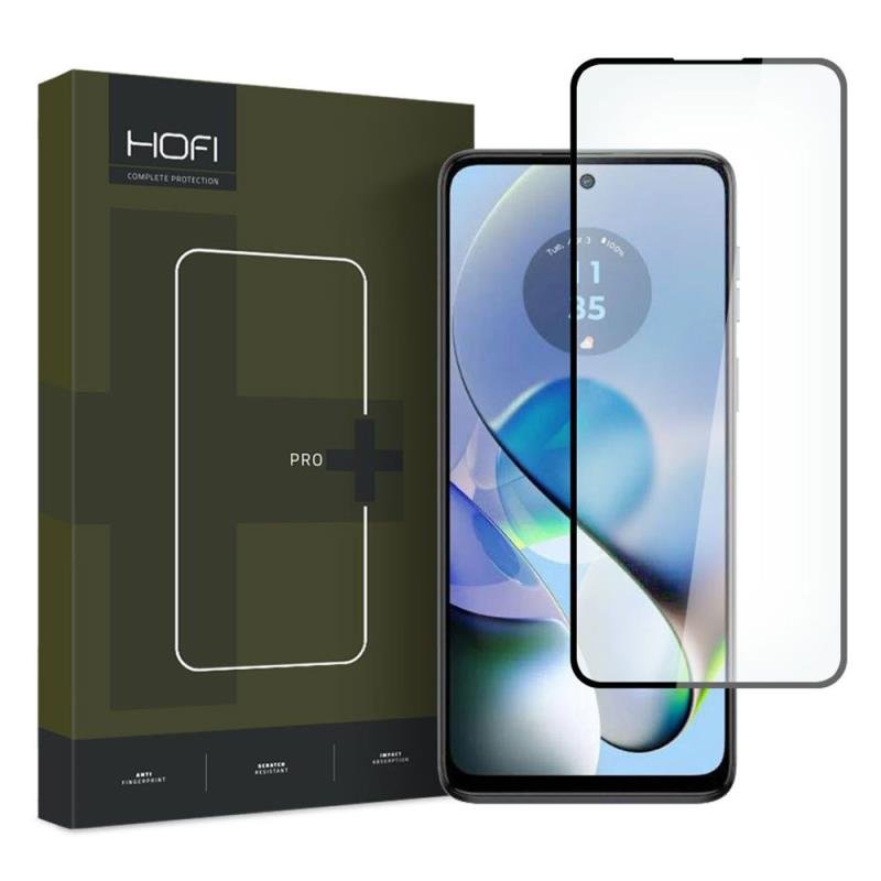 988010cba233412c9a972a8d7bd0b251_original Tempered Glass Full Face Hofi Pro+ Motorola Moto G54 5G/ G54 Power 5G Μαύρο (1 τεμ.) - Image 1