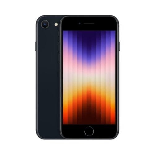Apple-iPhone-SE-2022-128GB-Mitternacht-OneThing_Gr-500x500-1-1 Apple iPhone SE 5G (2022) 64GB (4GB Ram) Single-Sim +eSim Midnight Black EU - Image 1