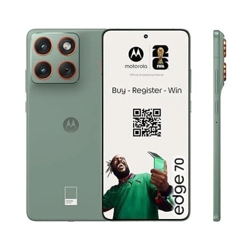 Motorola-Edge-70-512GB-PANTONE-lily-pad-OneThing_Gr Motorola Moto Edge 70 (XT2601-25 2025) 5G 512GB (12GB Ram) Dual-Sim PANTONE Lily Pad EU - Image 1