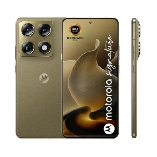 Motorola-Signature-PANTONE-martini-olive-OneThing_Gr Motorola Moto Signature (XT2603-2 2026) 5G 512GB (16GB Ram) Dual-Sim Martini Olive EU - Image 1