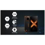 Κινητό Τηλέφωνο Hammer Energy X2 5G (Dual SIM) 256GB 8GB RAM Μαύρο-Πορτοκαλί - Image 2