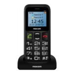 Maxcom MM426 (Dual Sim) 1.77" με Βάση Φόρτισης, Μεγάλα Πλήκτρα, Ραδιόφωνο, Φακό και Πλήκτρο Έκτακτης Ανάγκης Μαύρο
