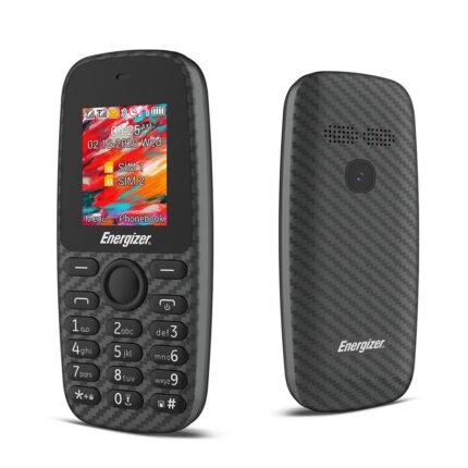 Energizer Energy E2 32MB/2GB Dual Sim 2G 1.77" Μαύρο με UK Αντάπτορα