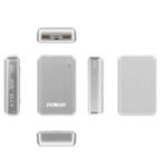 Power Bank Energizer Eveready Mini 10000mAh 2.1A με 2x USB 2.0 και LED Ένδειξη Μπαταρίας Ασημί - Image 3