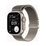 Apple Watch Ultra 3 (Series 11 2025) Gps +Cellular 49mm Natural Titanium Case με Natural Titanium Milanese Loop M Natural EU