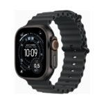 Apple Watch Ultra 3 (Series 11 2025) Gps +Cellular 49mm Black Titanium Case με Ocean Band Black EU