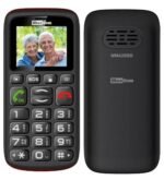 Maxcom MM428BB (Dual Sim) 1.8" με Μεγάλα Πλήκτρα, Ραδιόφωνο (Λειτουργεί χωρίς Handsfree), Φακό και Πλήκτρο Έκτακτης Ανάγκης Μαύρο