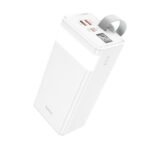 Power Bank Hoco J86 Powermaster 40000mAh PD20W+QC3.0  USB και USB-C Οθόνη Λειτουργία Φωτιστικού Λευκό