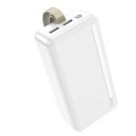 Power Bank Hoco J91B 30000mAh με Έξοδο USB 5V/2.1A  LED Ένδειξη Μπαταρίας Λευκό