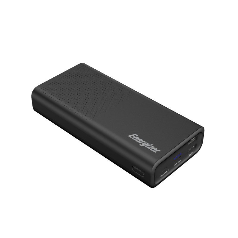39583-303.jpg Power Bank Energizer UE20012 20000mAh 2.1A με 2x USB 2.0 Μαύρο - Image 1