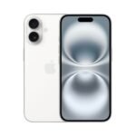 Apple iPhone 16 5G 128GB (8GB Ram) Single-Sim +eSim White EU