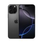 Apple iPhone 16 Pro Max 5G 256GB (8GB Ram) Single-Sim +eSim Black Titanium EU