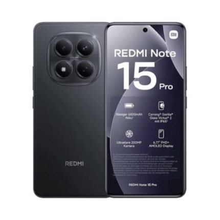 Xiaomi Redmi Note 15 Pro 5G 256GB (8GB Ram) Dual-Sim Midnight Black EU